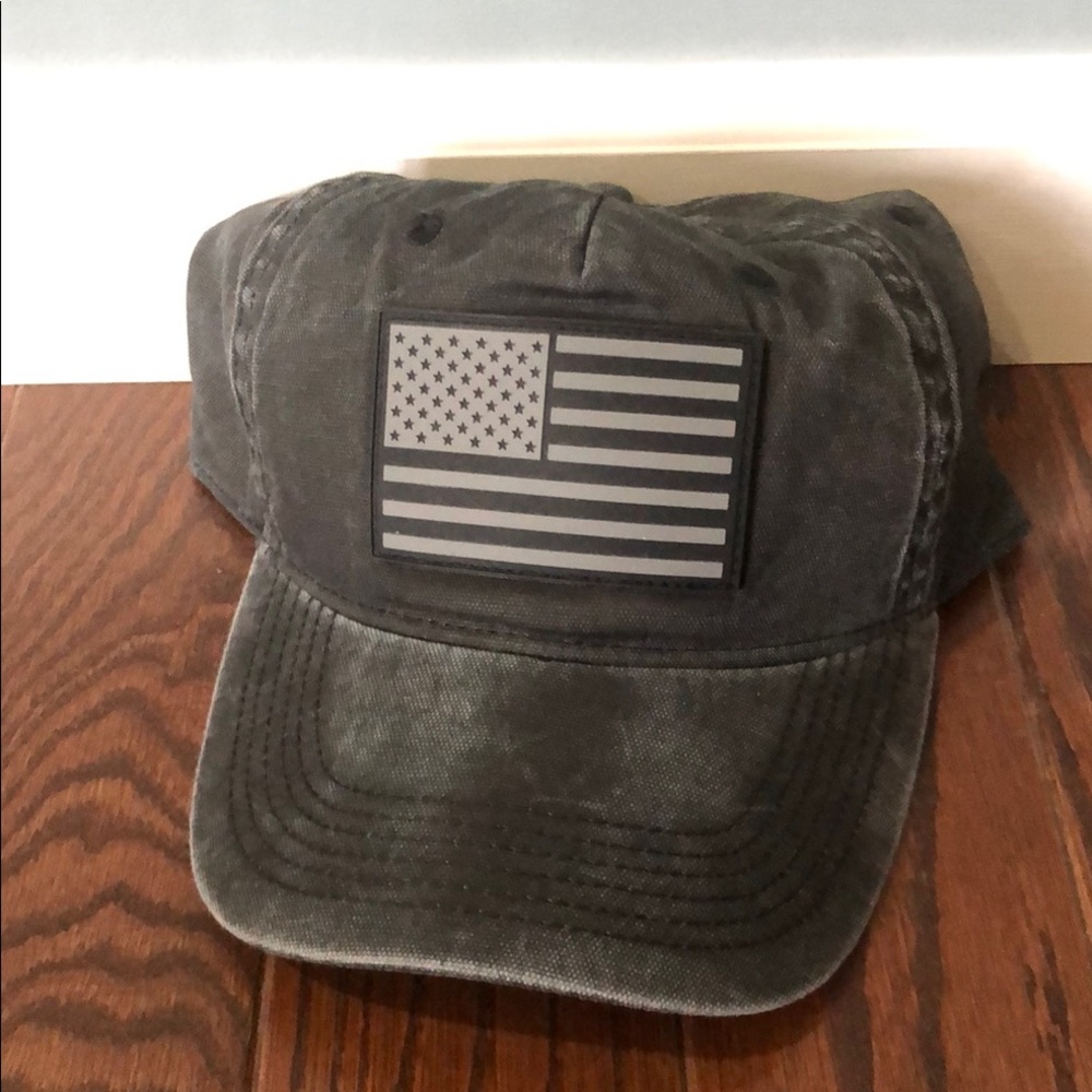 Black American Flag Cap